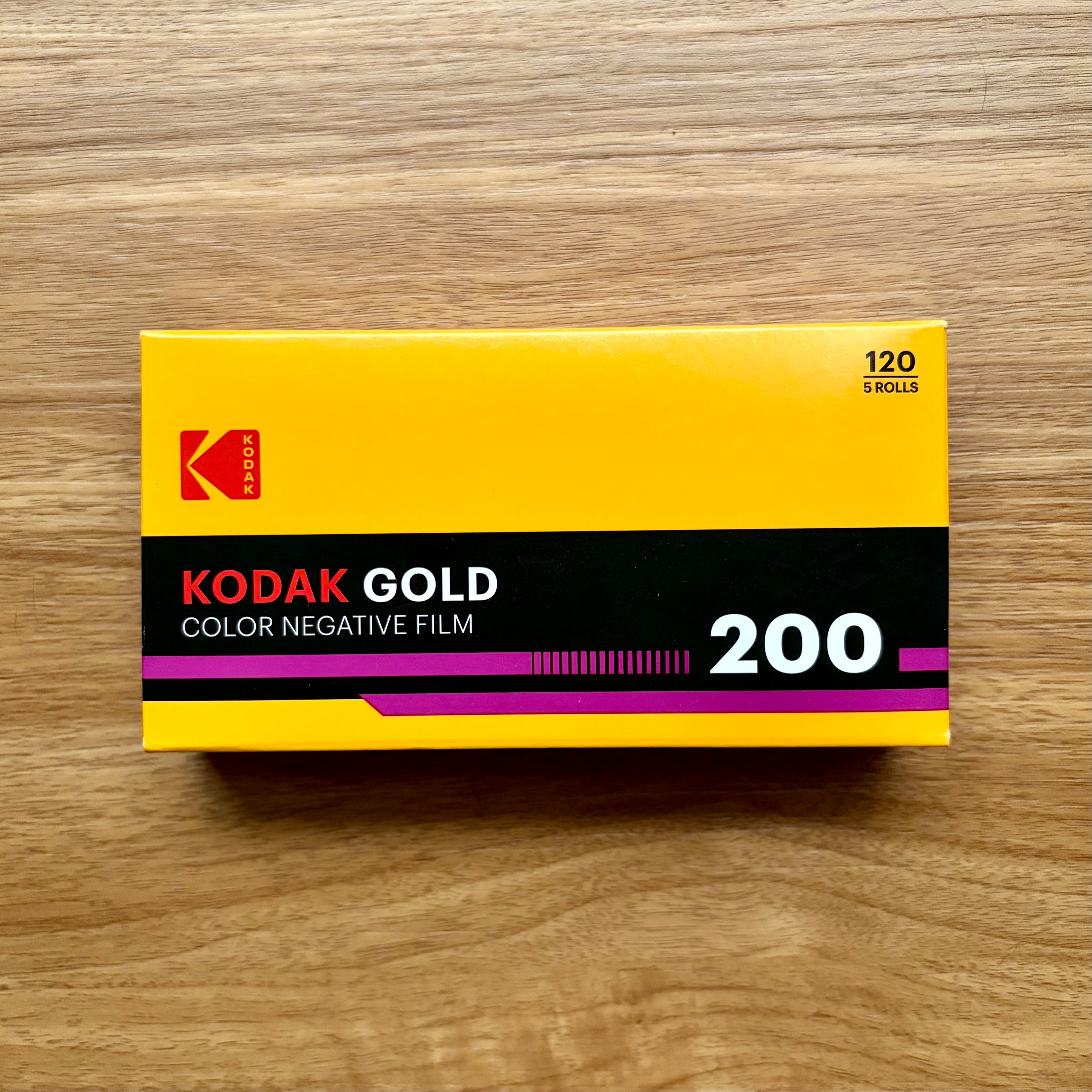 KODAK GOLD 200 EASTMAN : 120